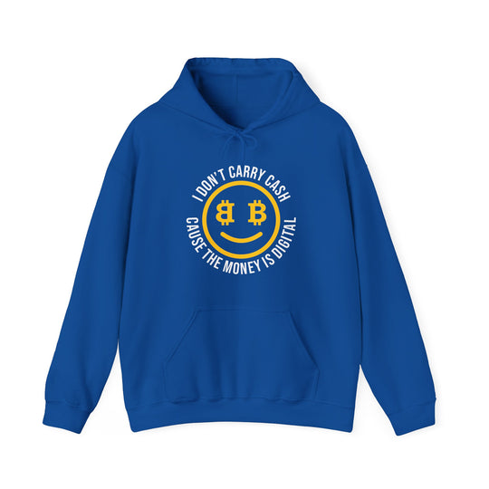 BraggerSwine Unisex Heavy Blend™ Hooded Sweatshirt  - Bitcoin No Cash