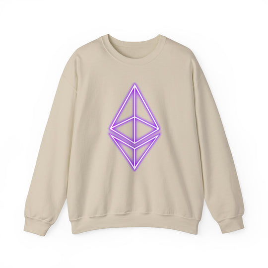 Neon Ethereum Unisex Heavy Blend™ Crewneck Sweatshirt