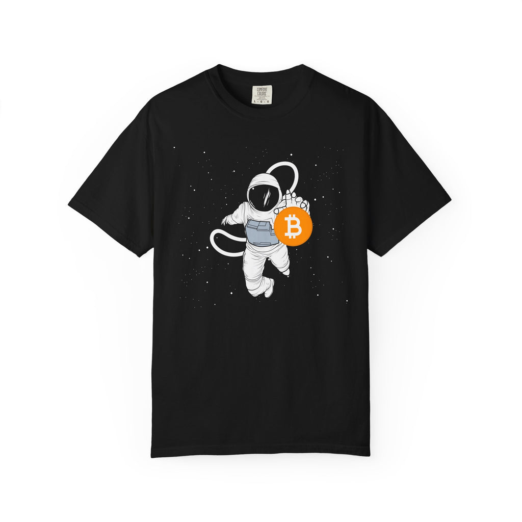 Bitcoin Astronaut — Crypto Space Explorer Tee