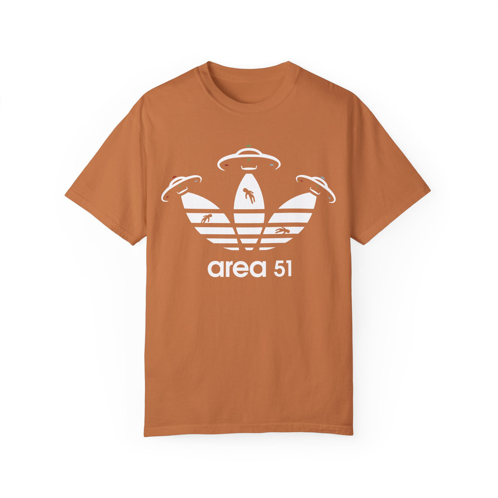 BraggerSwine Unisex Garment-Dyed T-Shirt - Area 51