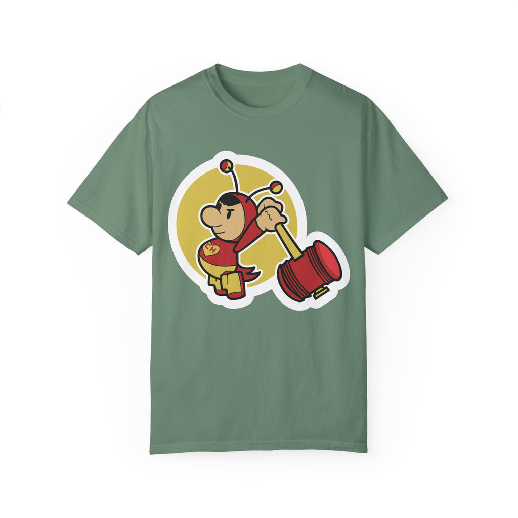 BraggerSwine Unisex Garment-Dyed T-Shirt - Chapulin