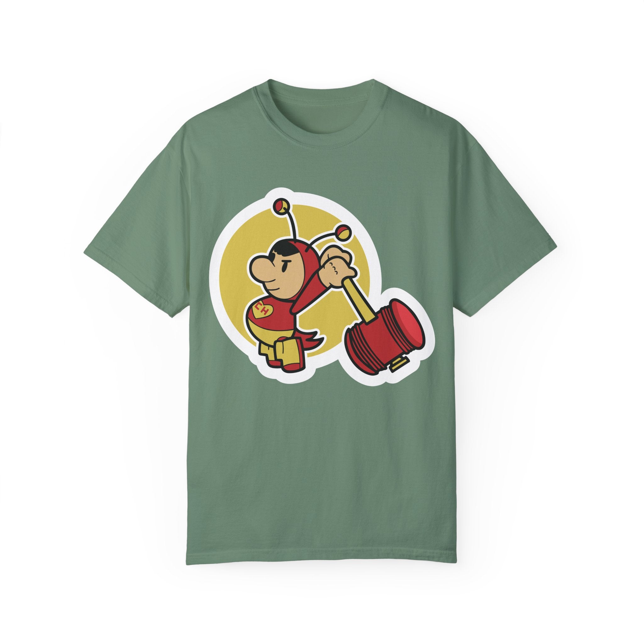 BraggerSwine Unisex Garment-Dyed T-Shirt - Chapulin