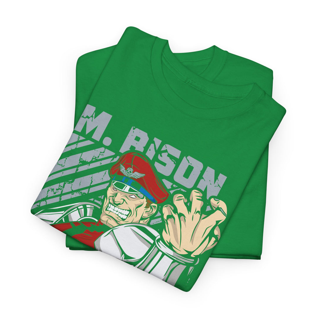 M Bison Unisex Heavy Cotton Tee