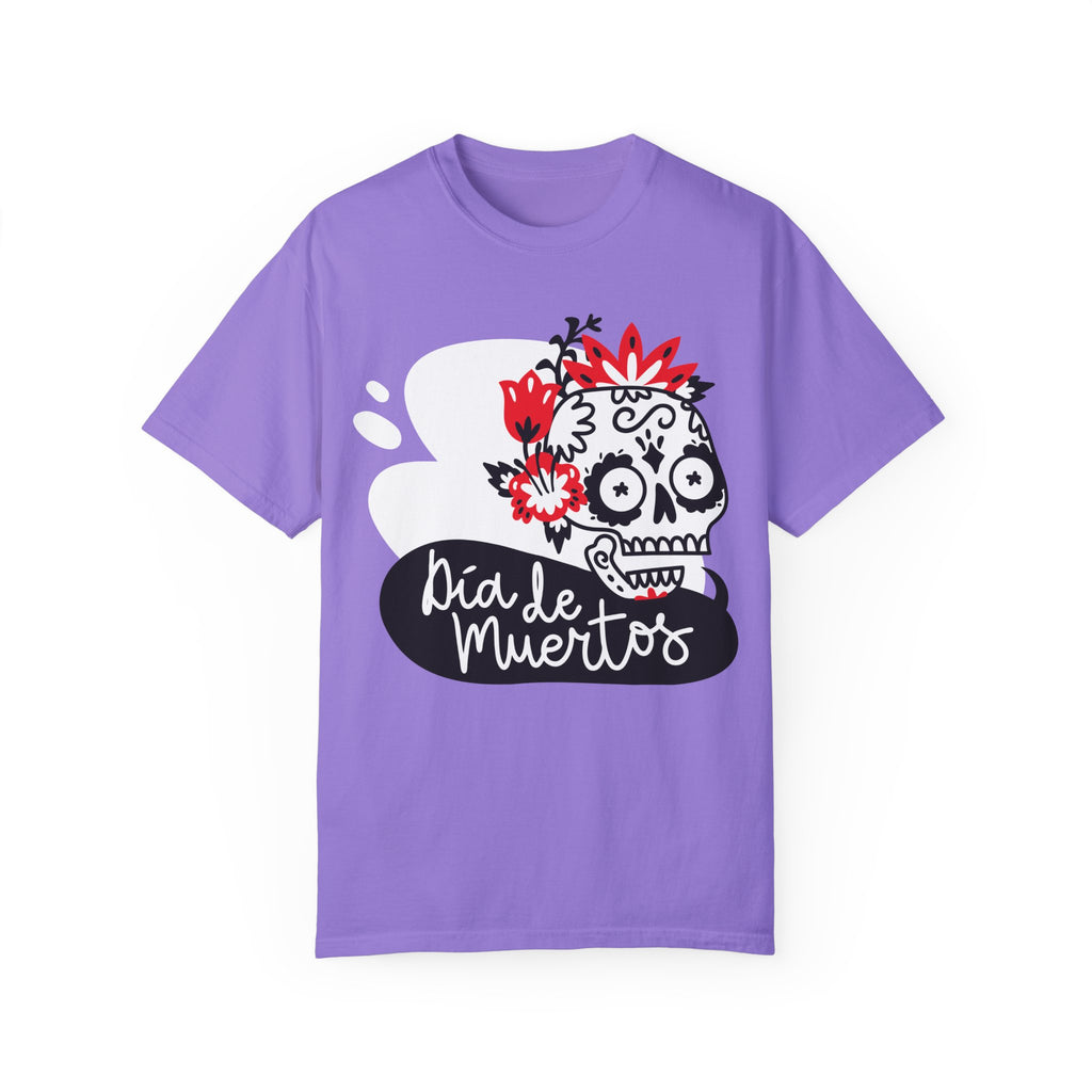 BraggerSwine Unisex Garment-Dyed T-Shirt - Dia De Muertos