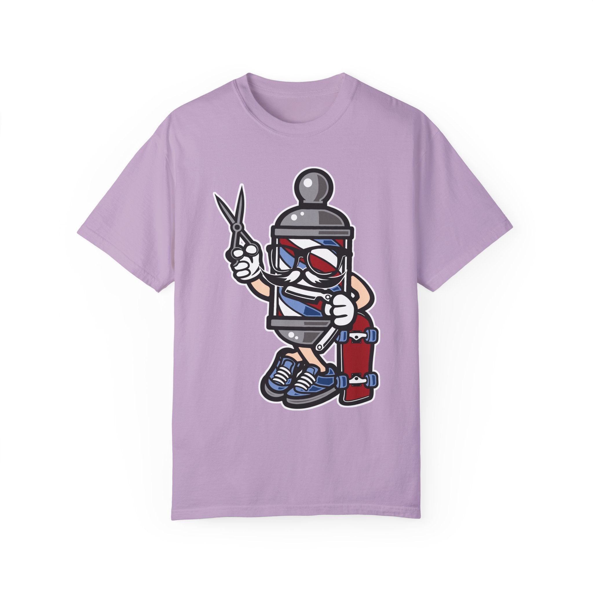 BraggerSwine Unisex Garment-Dyed T-Shirt - Barber Fresh Cut
