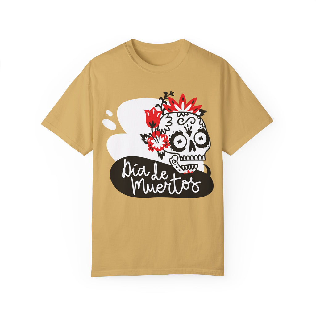 BraggerSwine Unisex Garment-Dyed T-Shirt - Dia De Muertos