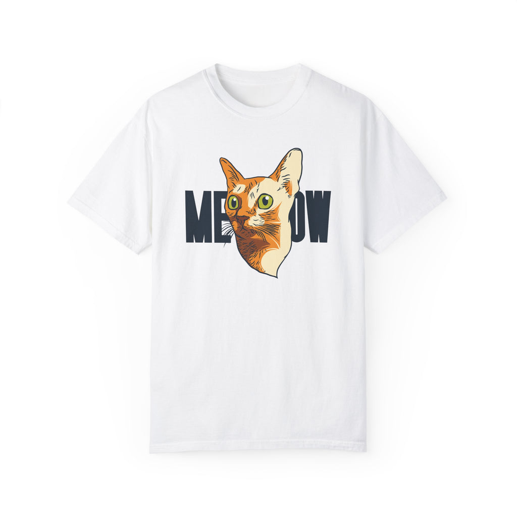 BraggerSwine Unisex Garment-Dyed T-Shirt - Meow