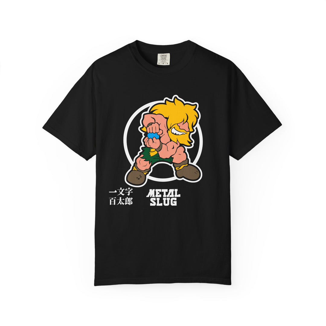 Metal Slug Bancho Character T-Shirt — Retro Arcade Gamer Tee
