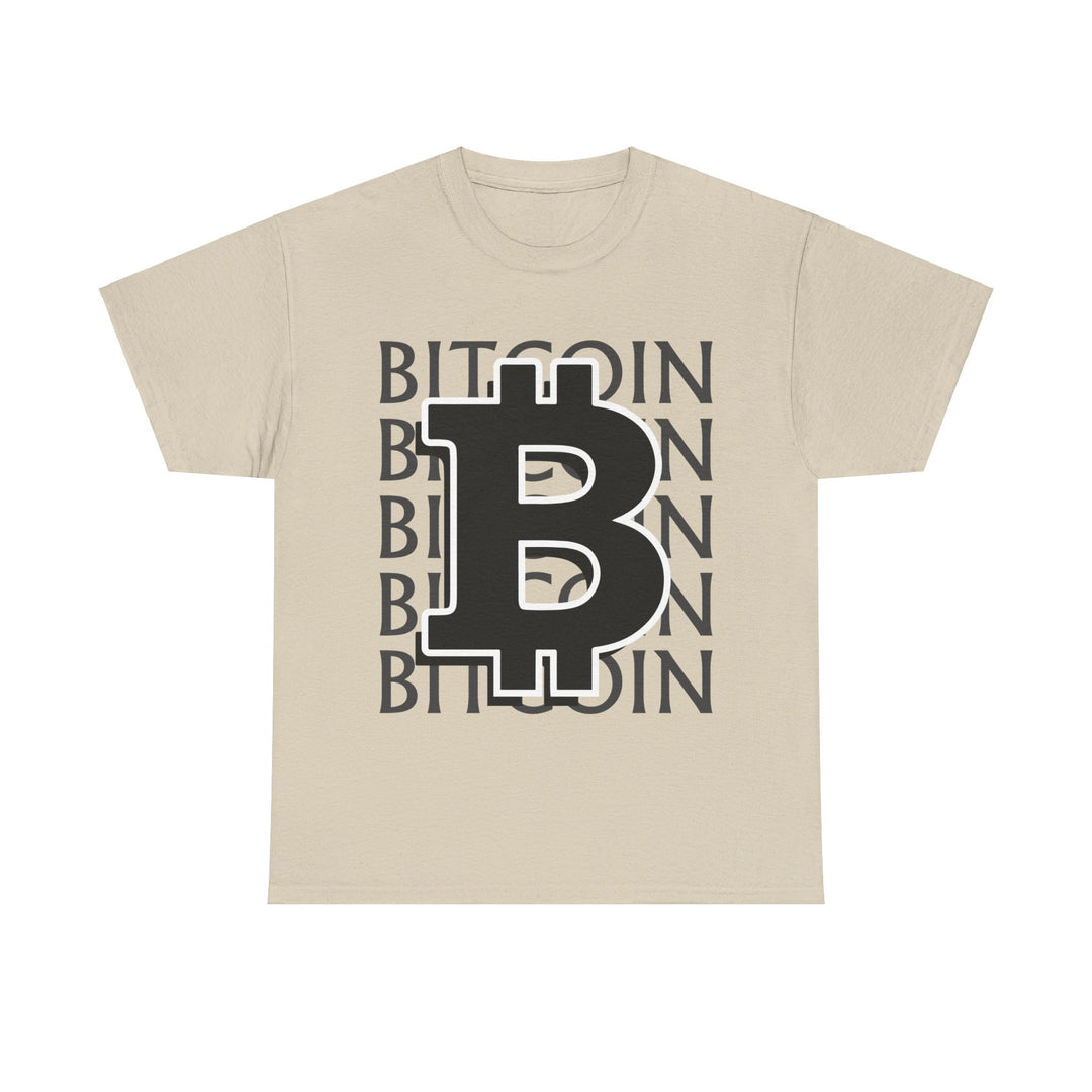 Bitcoin Unisex Heavy Cotton Tee