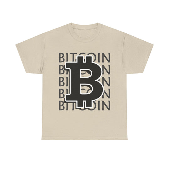 Bitcoin Unisex Heavy Cotton Tee