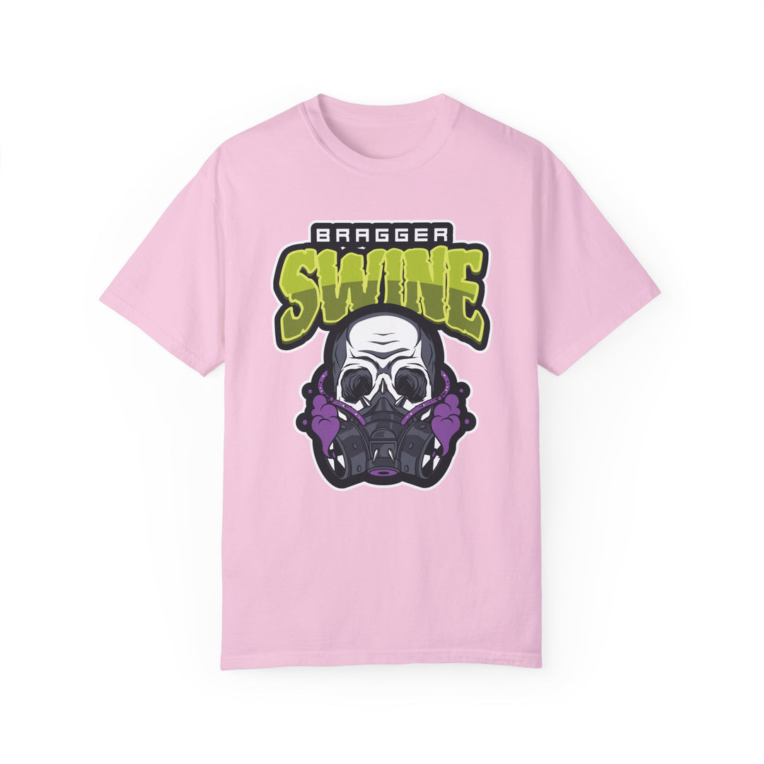 BraggerSwine Unisex Garment-Dyed T-Shirt - BraggerSwine Toxic Gaming