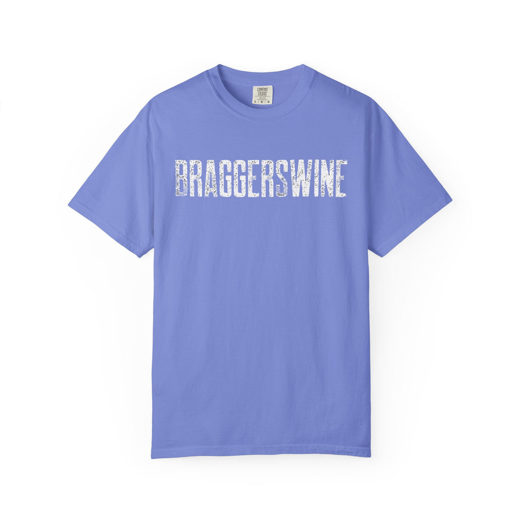 BraggerSwine Graphic Tee Bold Distressed Logo | Unisex Street Style T-Shirt