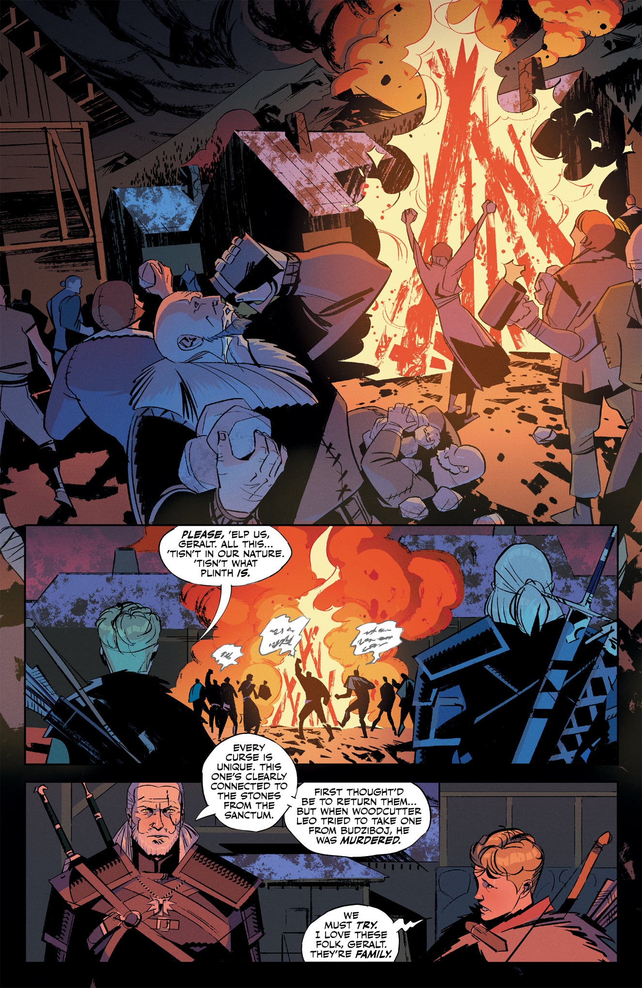 The Witcher: Blood Stone #3 Cover A Pius Bak – Dark Horse Comics