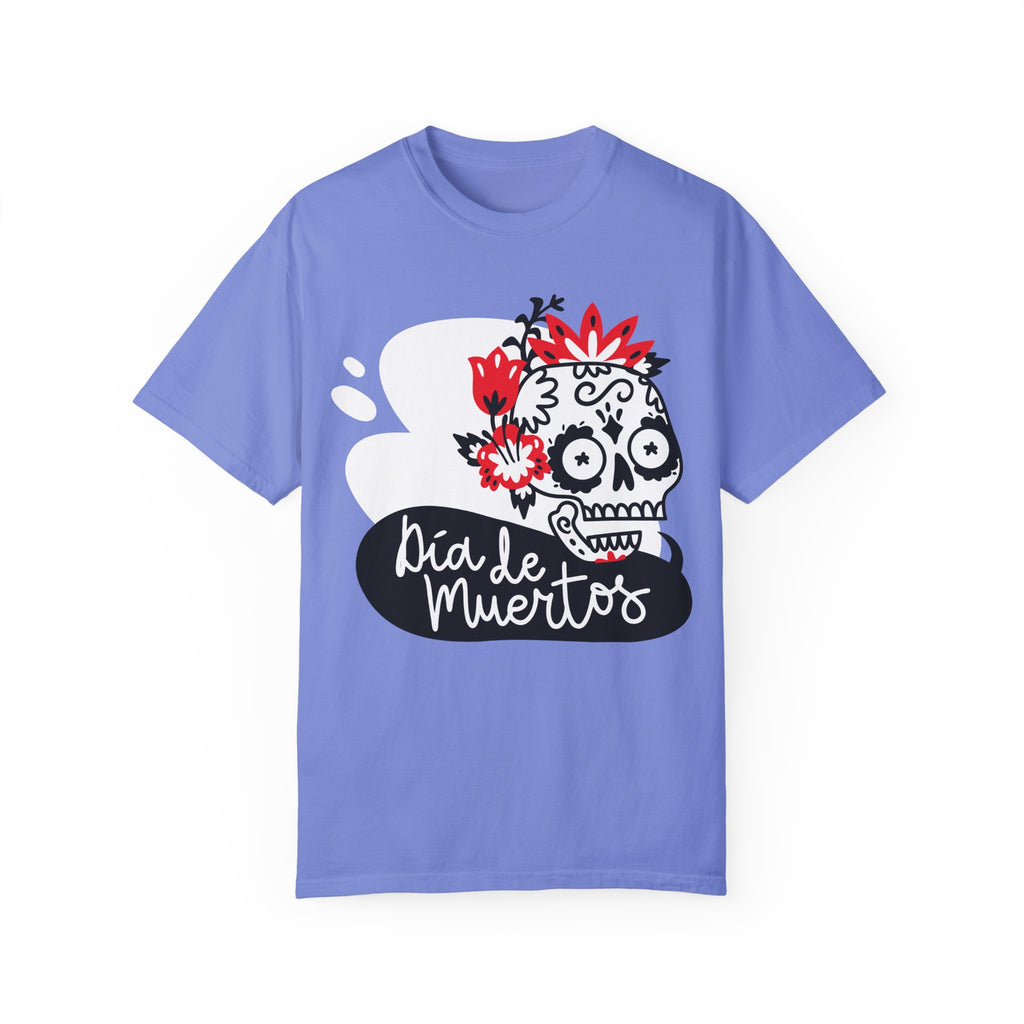 BraggerSwine Unisex Garment-Dyed T-Shirt - Dia De Muertos