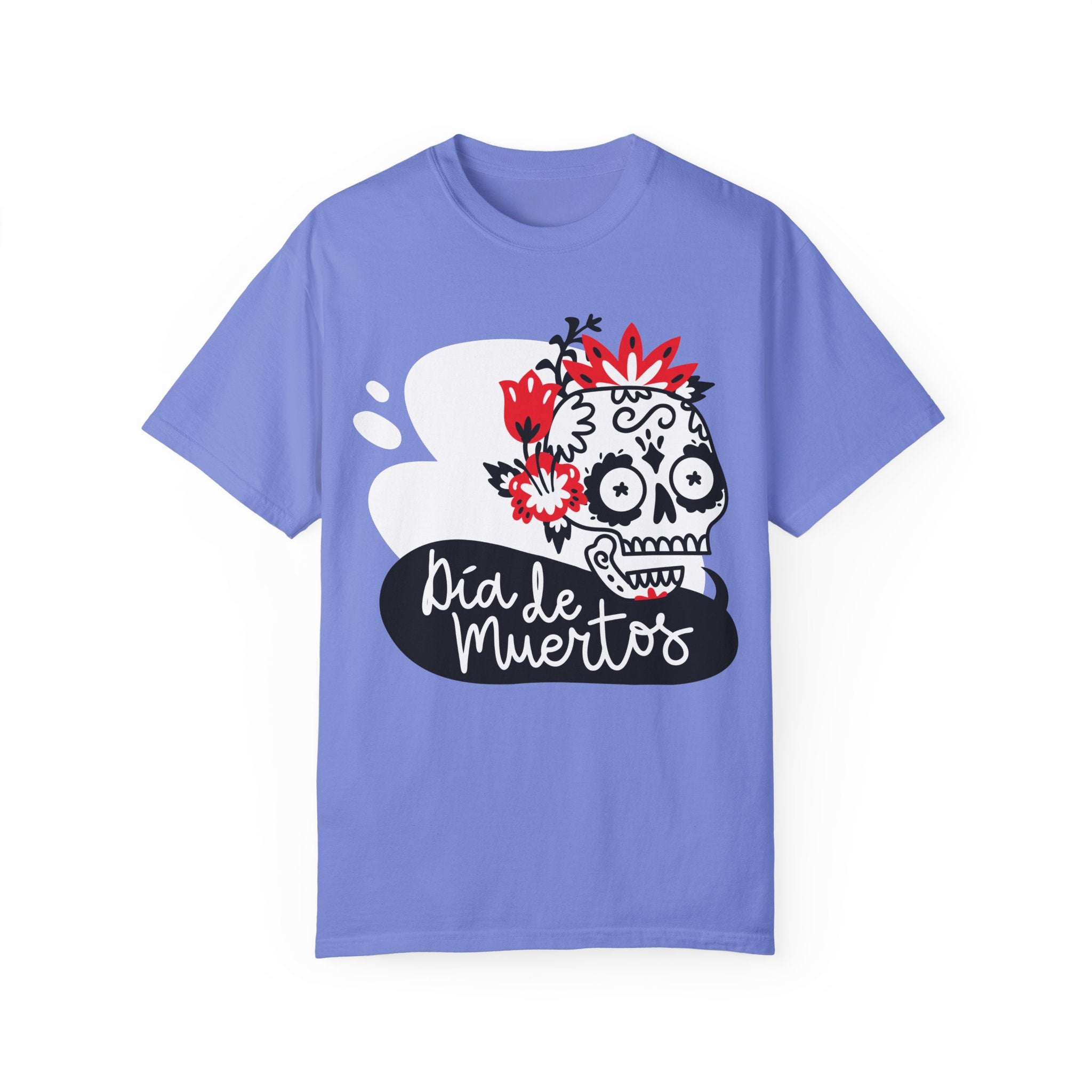 BraggerSwine Unisex Garment-Dyed T-Shirt - Dia De Muertos
