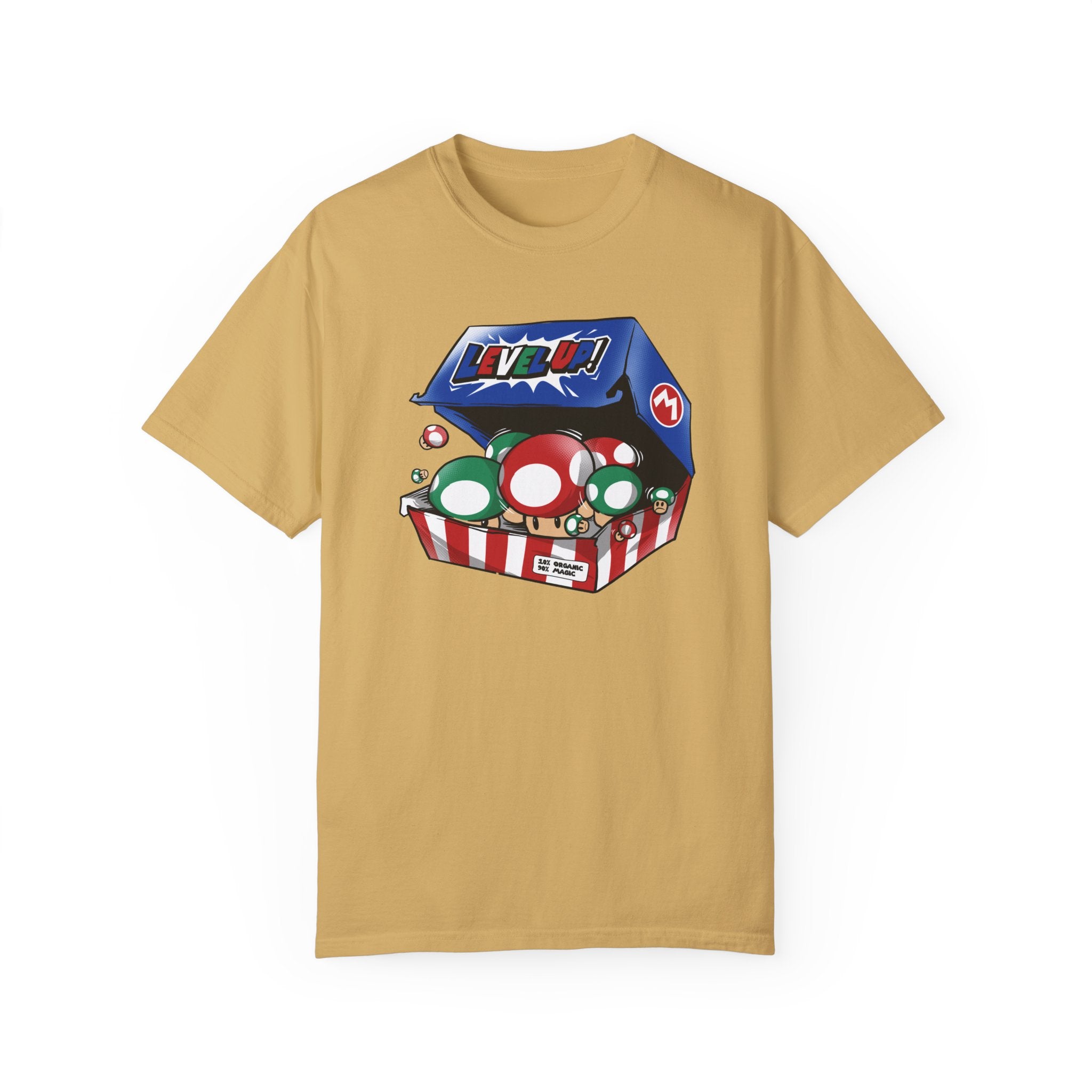 BraggerSwine Unisex Garment-Dyed T-Shirt - Level Up Snack Pack