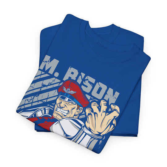 M Bison Unisex Heavy Cotton Tee