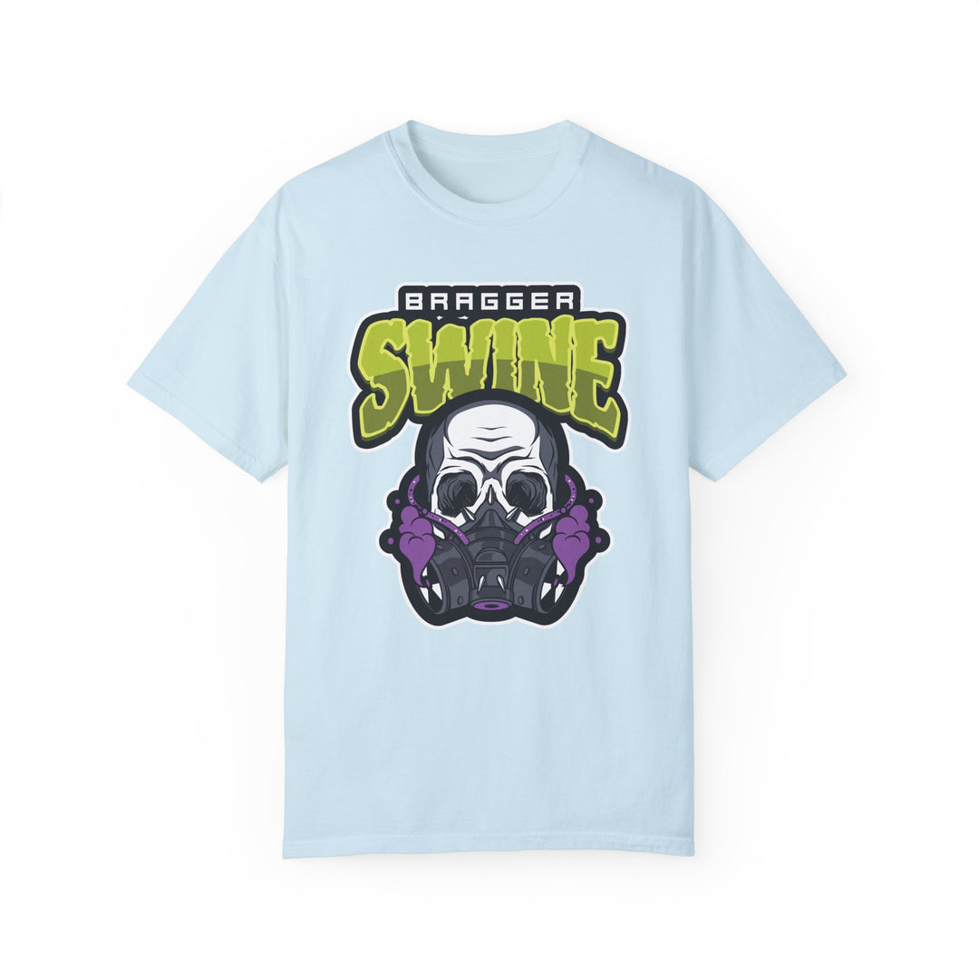 BraggerSwine Unisex Garment-Dyed T-Shirt - BraggerSwine Toxic Gaming