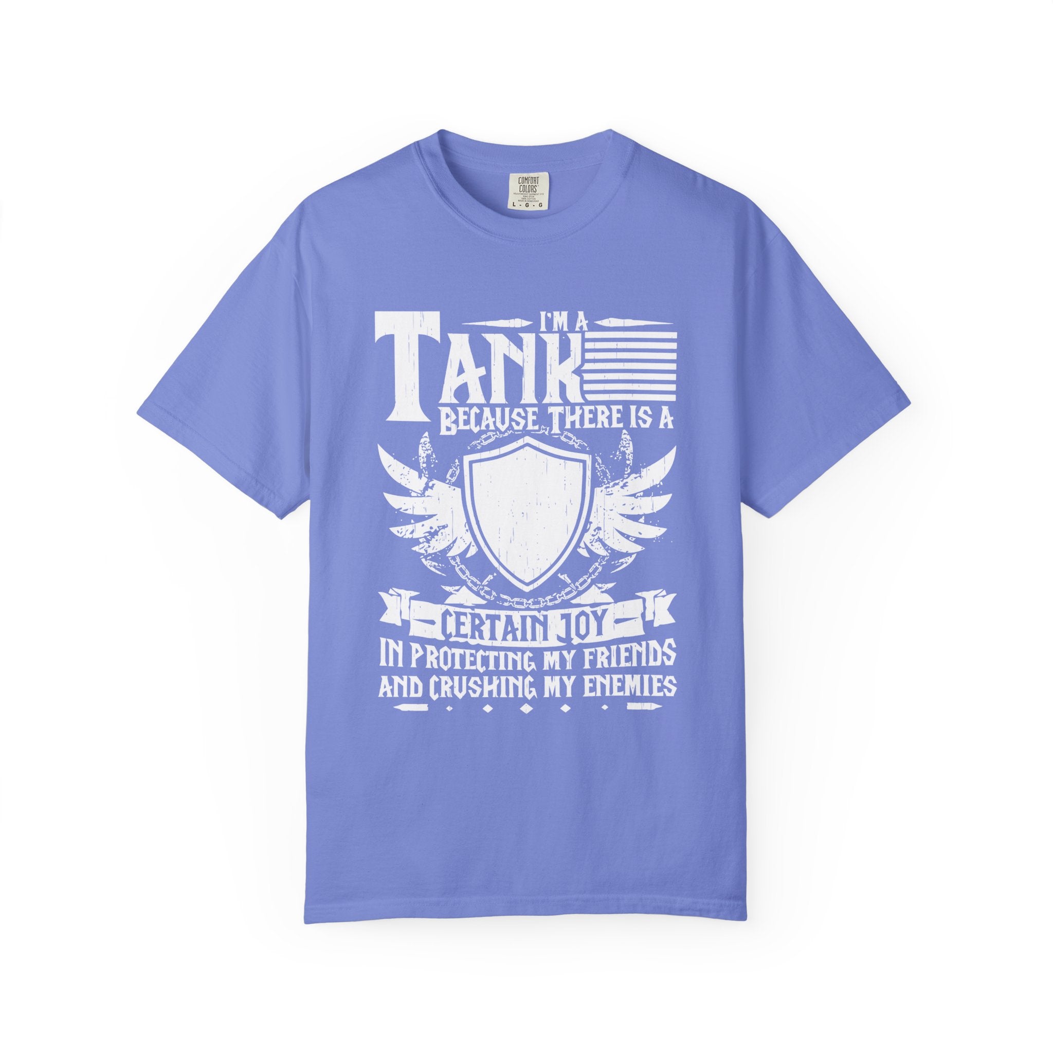 Tank Crewmate T‑Shirt — "I’m a Tank" Protective Military Gamer Shirt