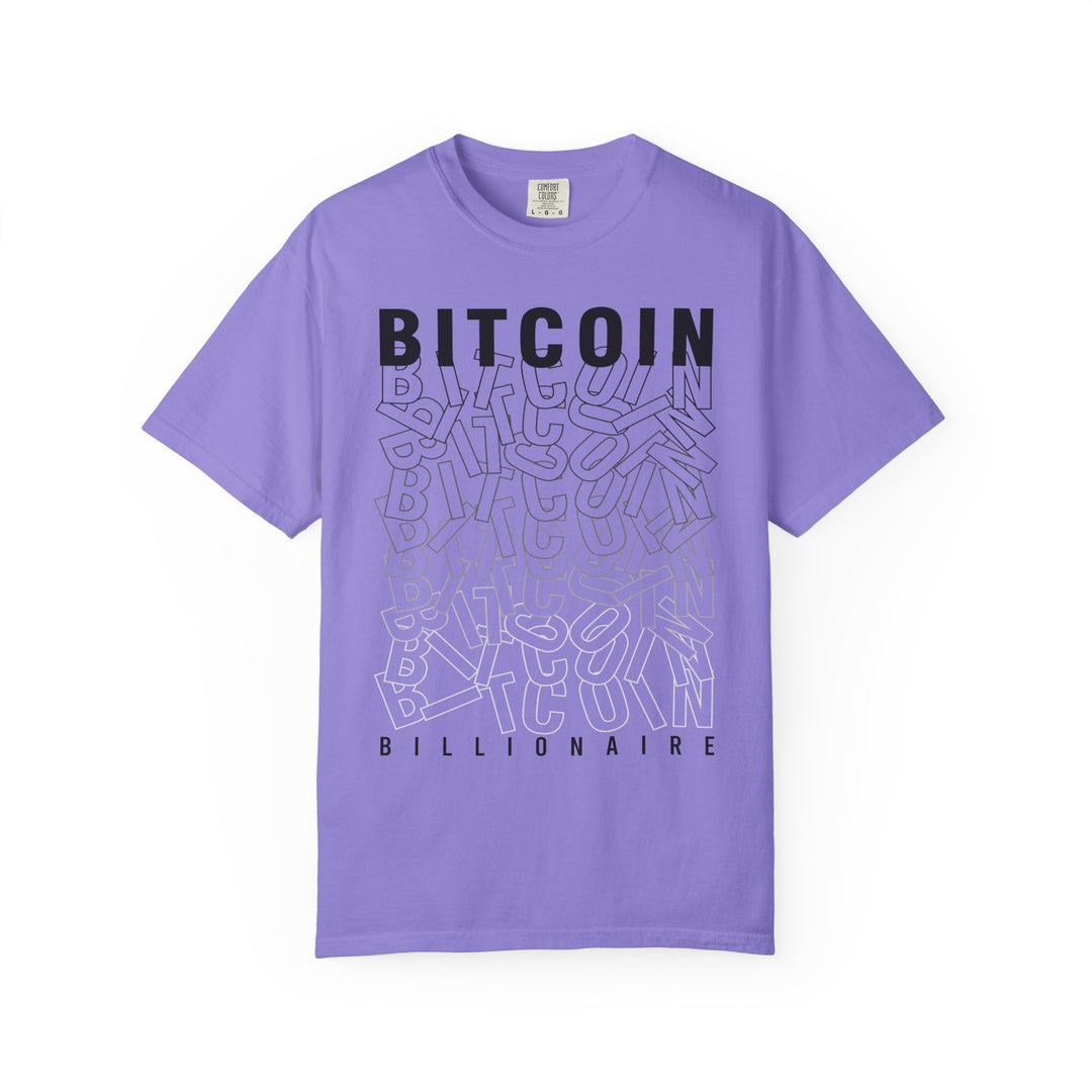 Bitcoin Billionaire T-Shirt — Crypto Logo Graphic Tee