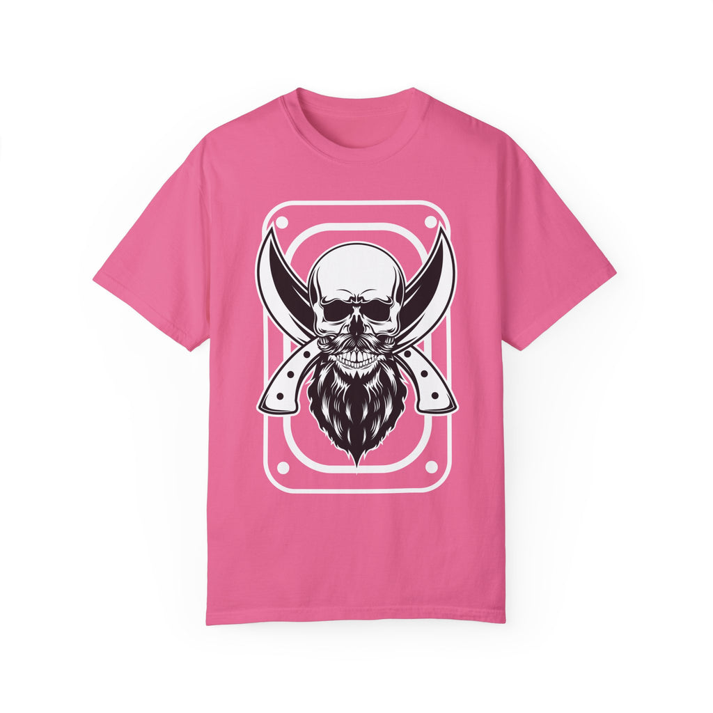 BraggerSwine Unisex Garment-Dyed T-Shirt - Skull