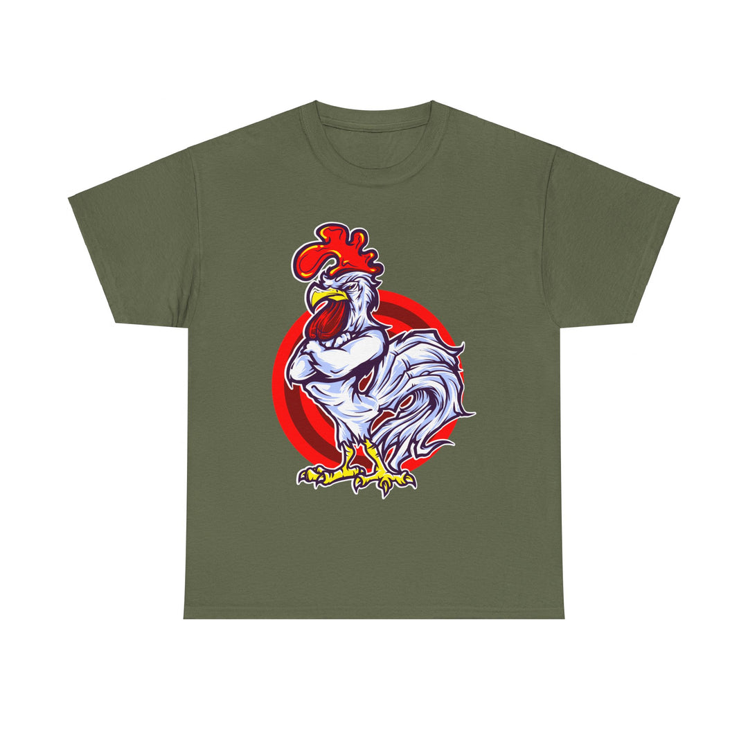 The Rooster Unisex Heavy Cotton Tee