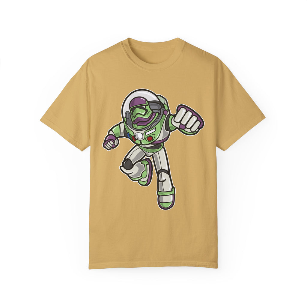 BraggerSwine Unisex Garment-Dyed T-Shirt - Buzz Storm Trooper