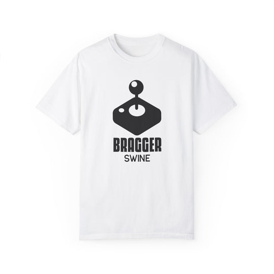 BraggerSwine Unisex Garment-Dyed T-Shirt - Joystick