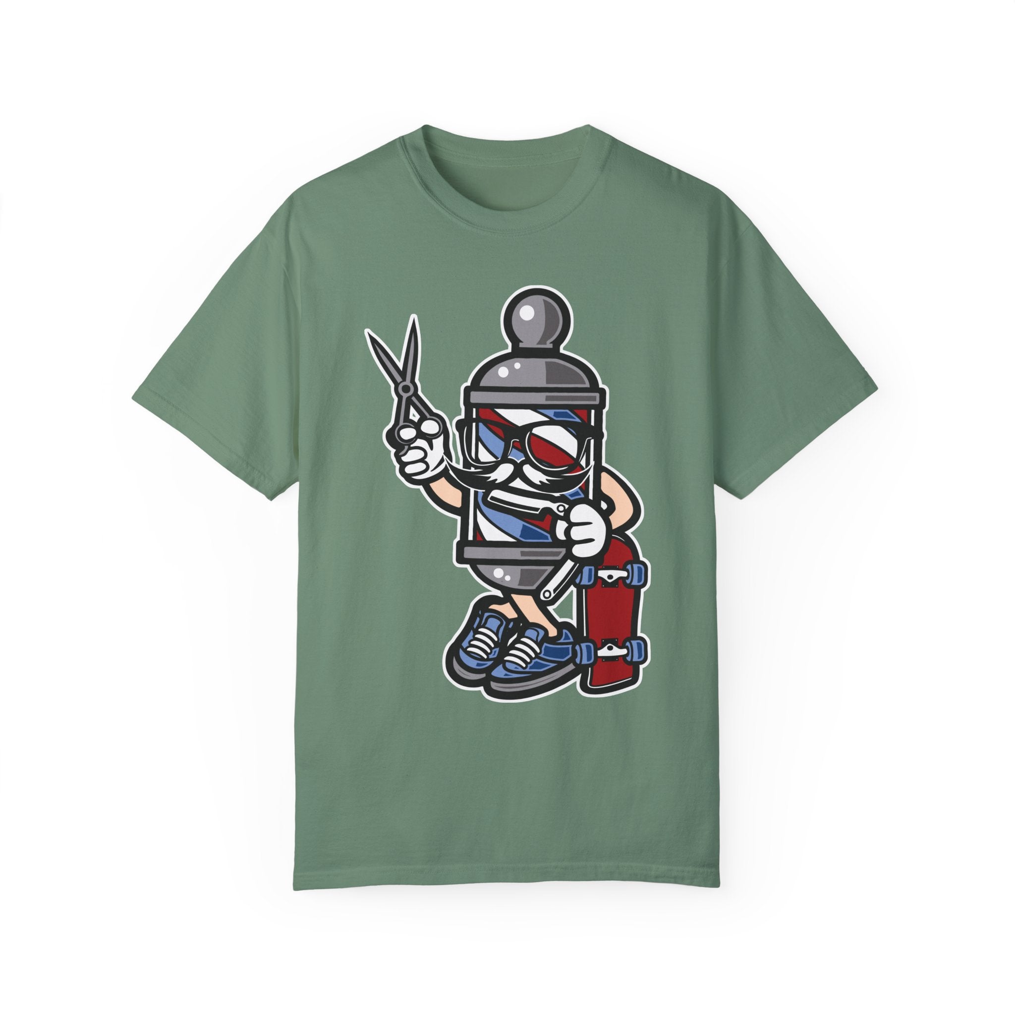 BraggerSwine Unisex Garment-Dyed T-Shirt - Barber Fresh Cut