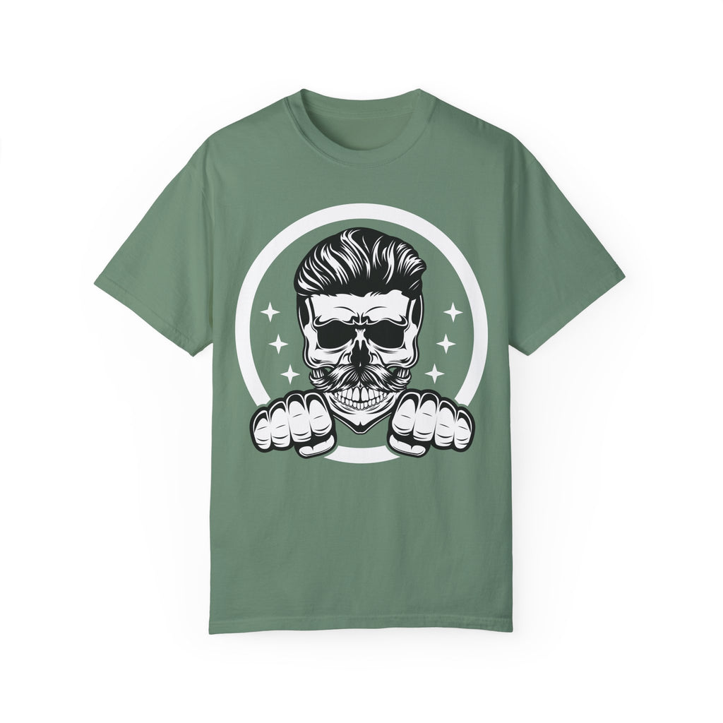 BraggerSwine Unisex Garment-Dyed T-Shirt - Skull & Knuckles