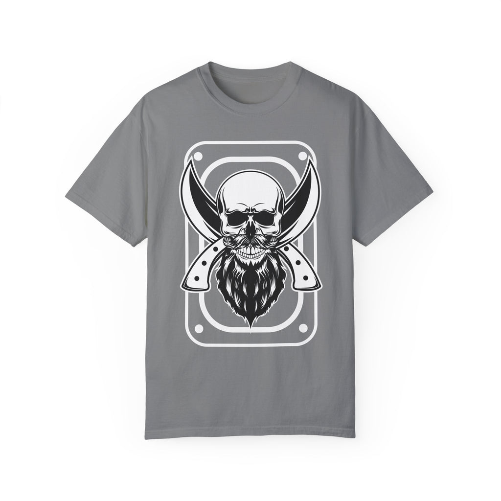 BraggerSwine Unisex Garment-Dyed T-Shirt - Skull
