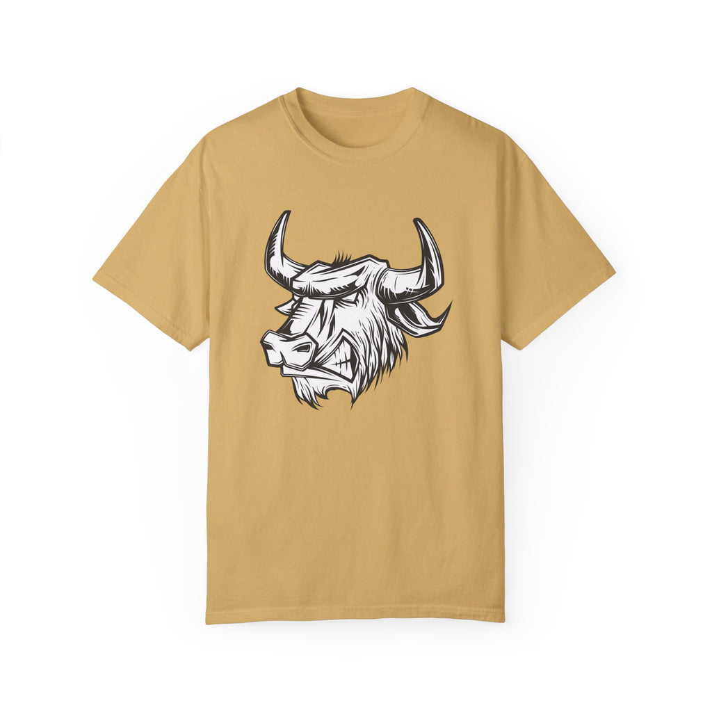 BraggerSwine Unisex Garment-Dyed T-Shirt - Bull