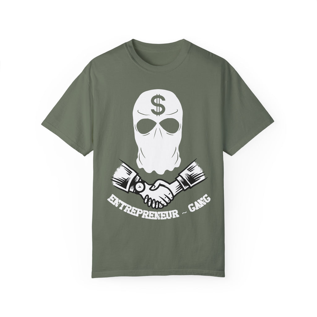 BraggerSwine Unisex Garment-Dyed T-Shirt - Entrepreneur Gang