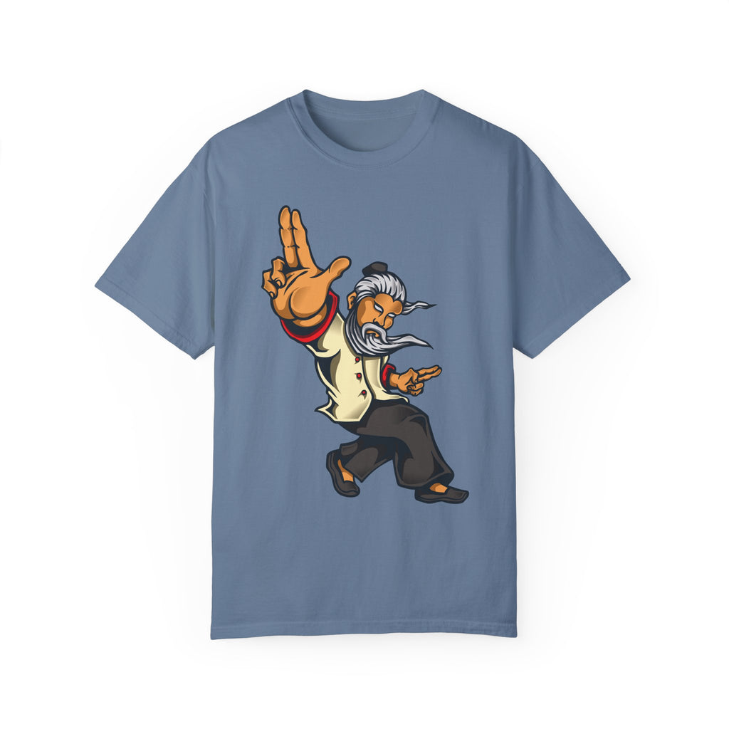 BraggerSwine Unisex Garment-Dyed T-Shirt - Kungfu Shifu