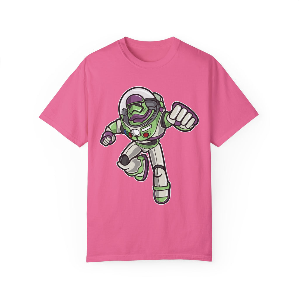 BraggerSwine Unisex Garment-Dyed T-Shirt - Buzz Storm Trooper