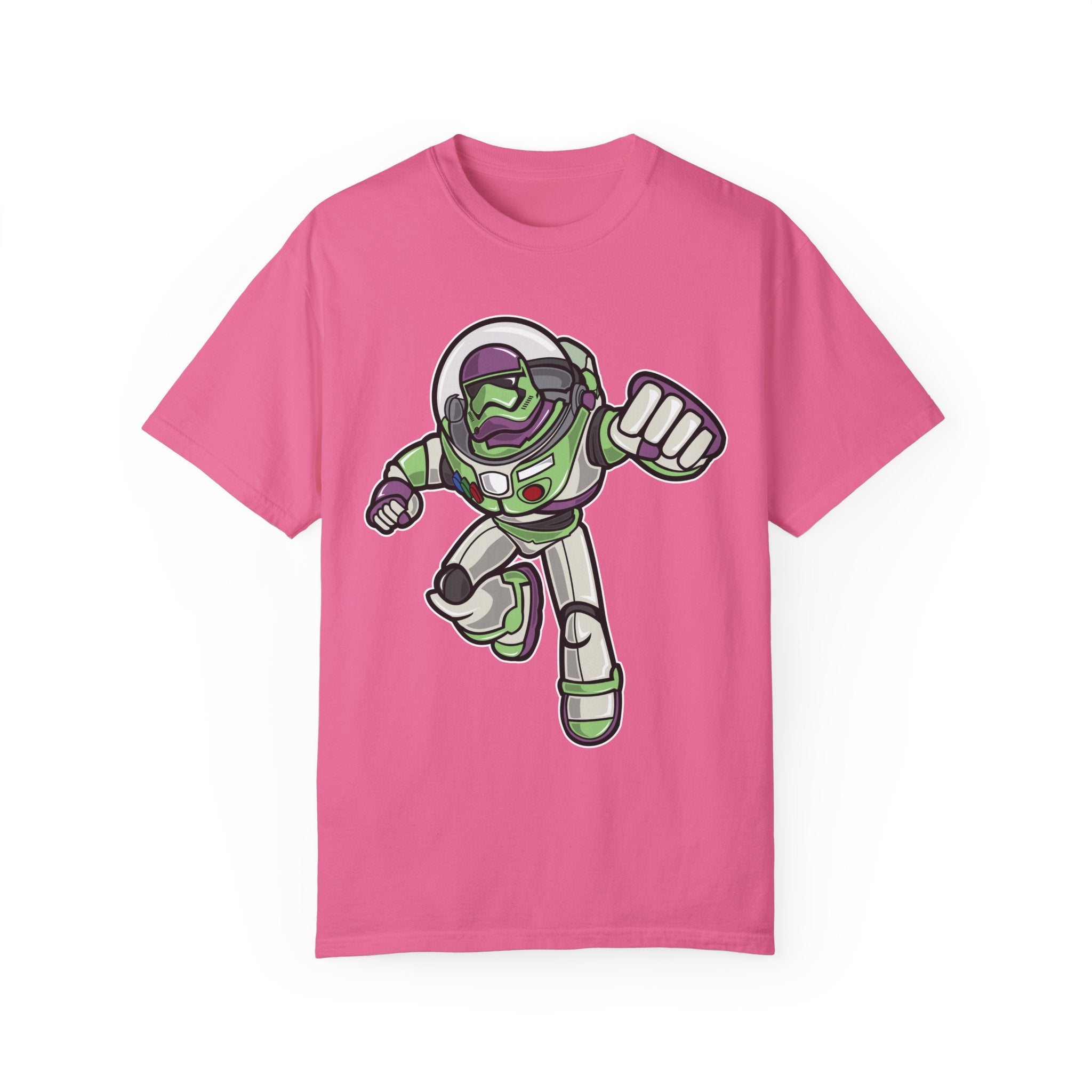 BraggerSwine Unisex Garment-Dyed T-Shirt - Buzz Storm Trooper