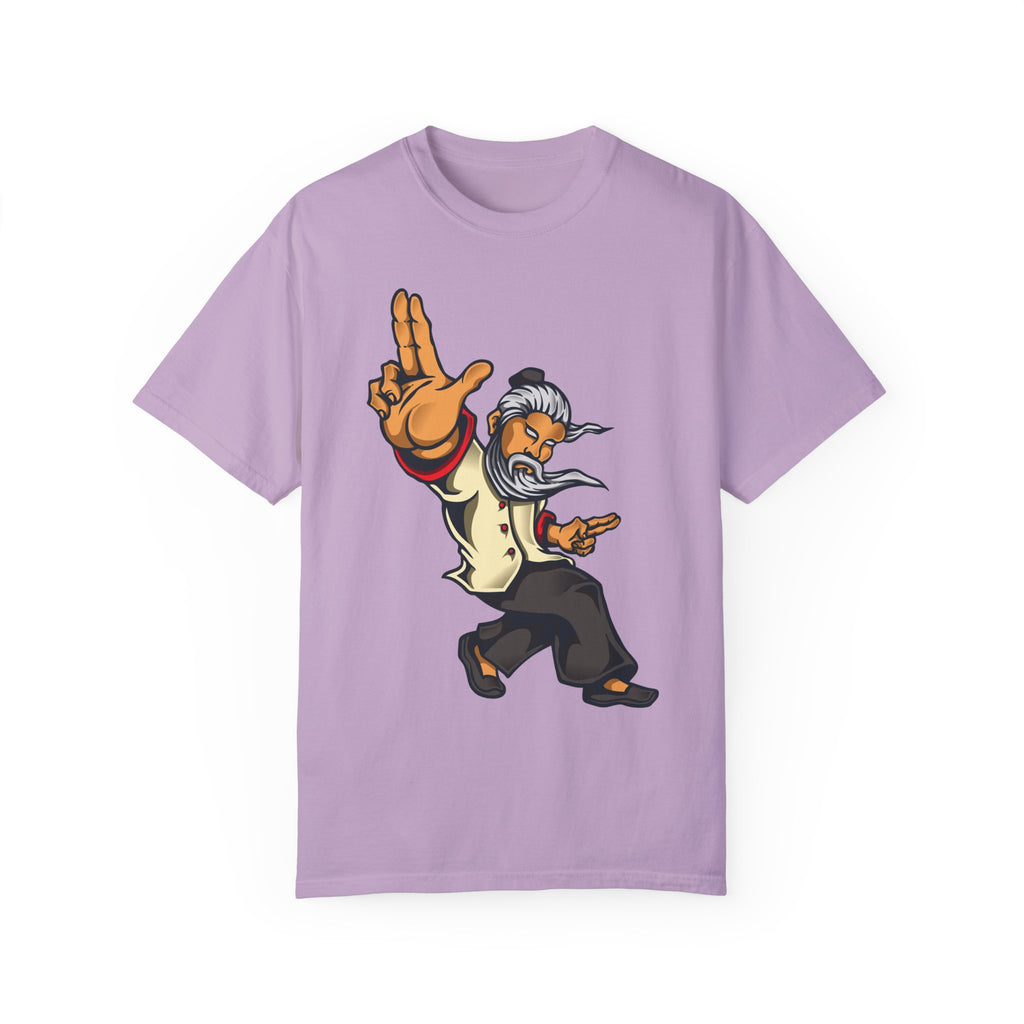 BraggerSwine Unisex Garment-Dyed T-Shirt - Kungfu Shifu