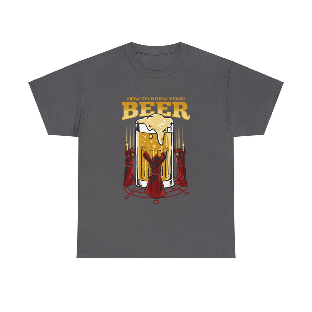 Brew Your Beer Unisex Heavy Cotton Tee