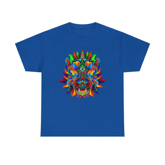 Mexican Mask Unisex Heavy Cotton Tee