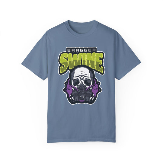 BraggerSwine Unisex Garment-Dyed T-Shirt - BraggerSwine Toxic Gaming