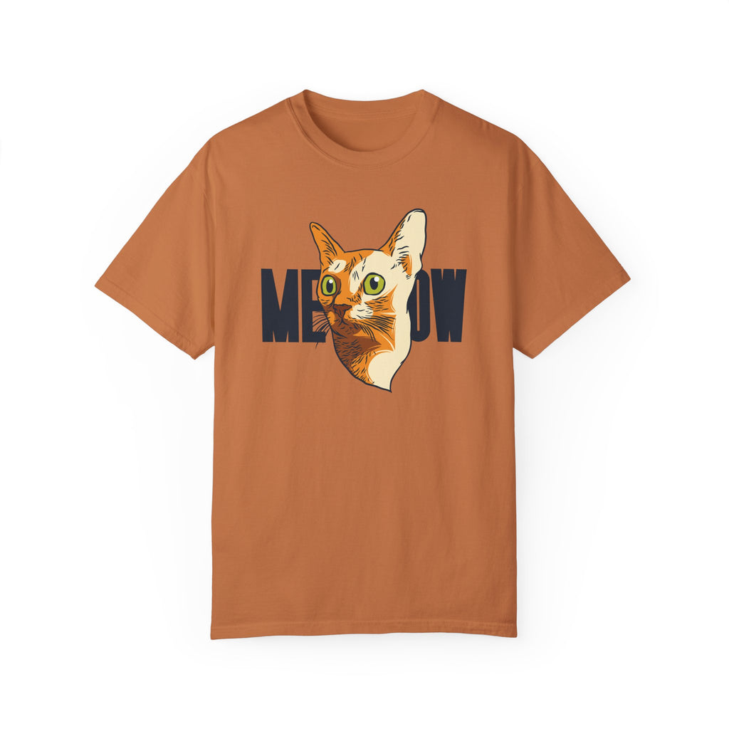 BraggerSwine Unisex Garment-Dyed T-Shirt - Meow