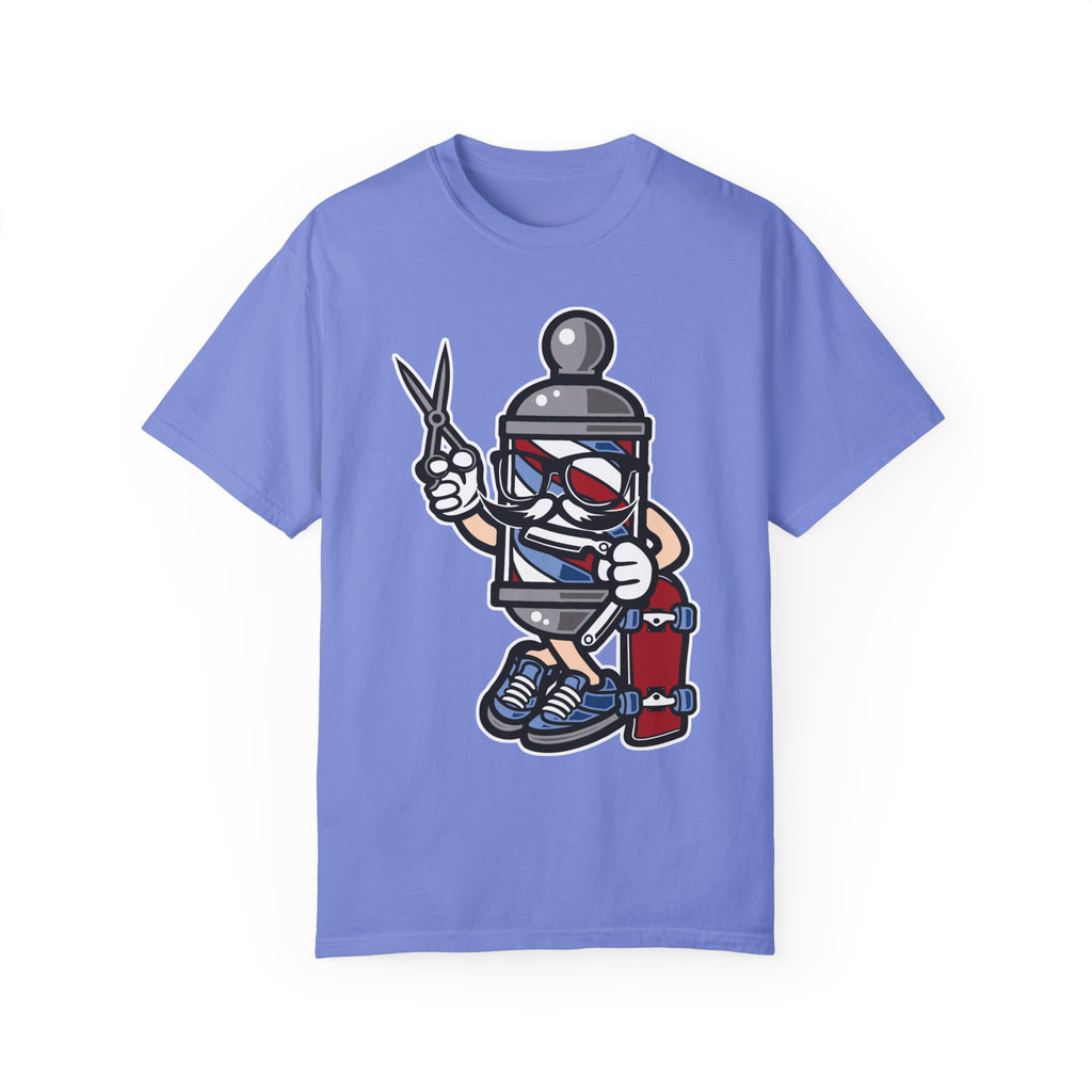 BraggerSwine Unisex Garment-Dyed T-Shirt - Barber Fresh Cut