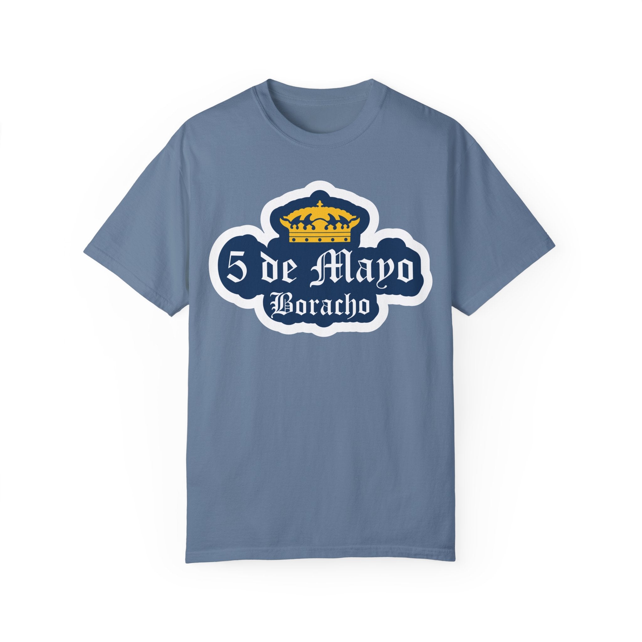 BraggerSwine Unisex Garment-Dyed T-Shirt - 5 De Boracho - Tee