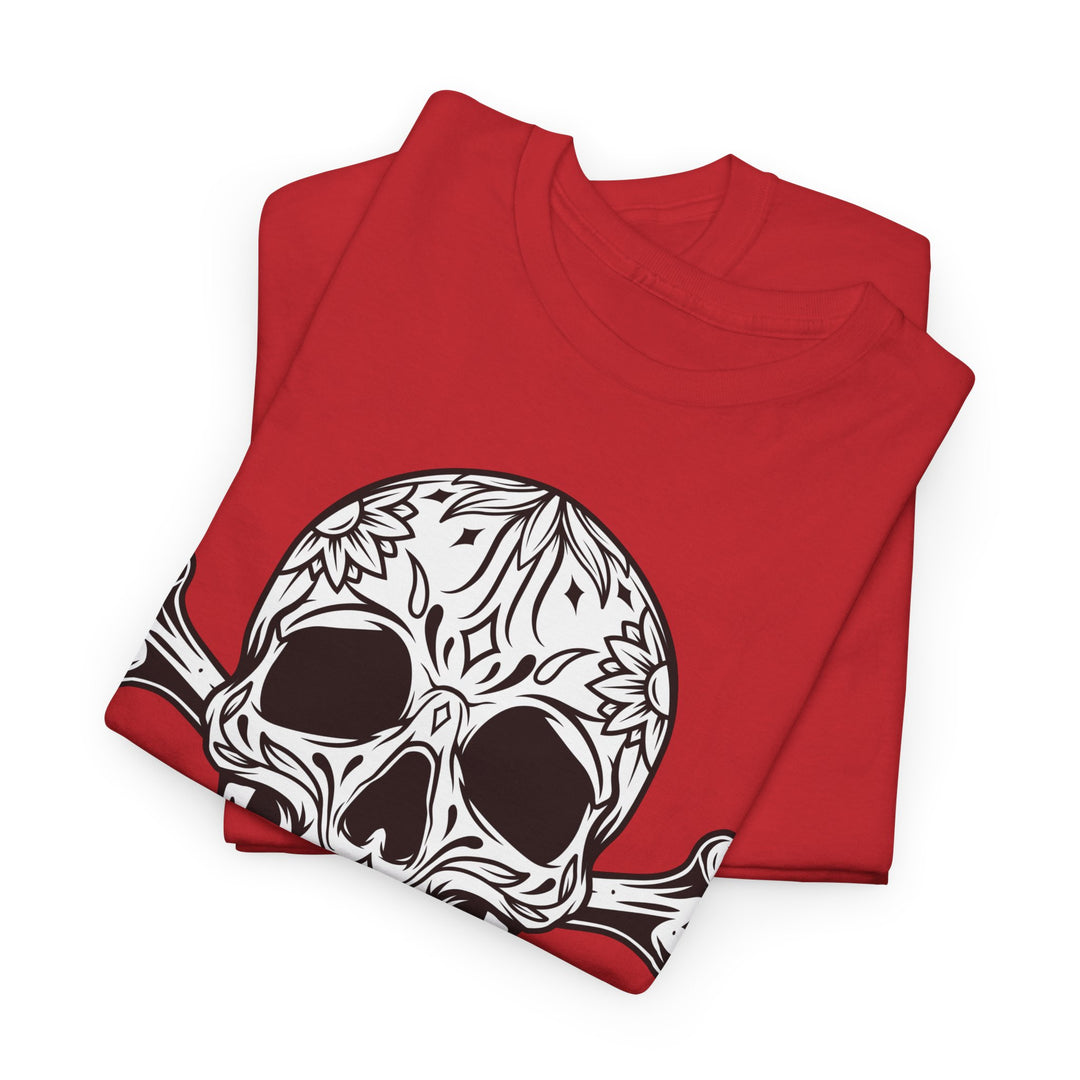 Fancy Skull Unisex Heavy Cotton Tee