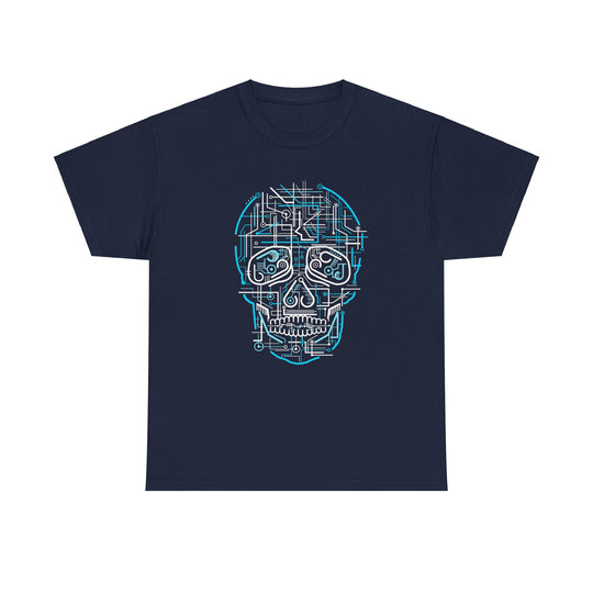 Electric Skull Unisex Heavy Cotton Tee