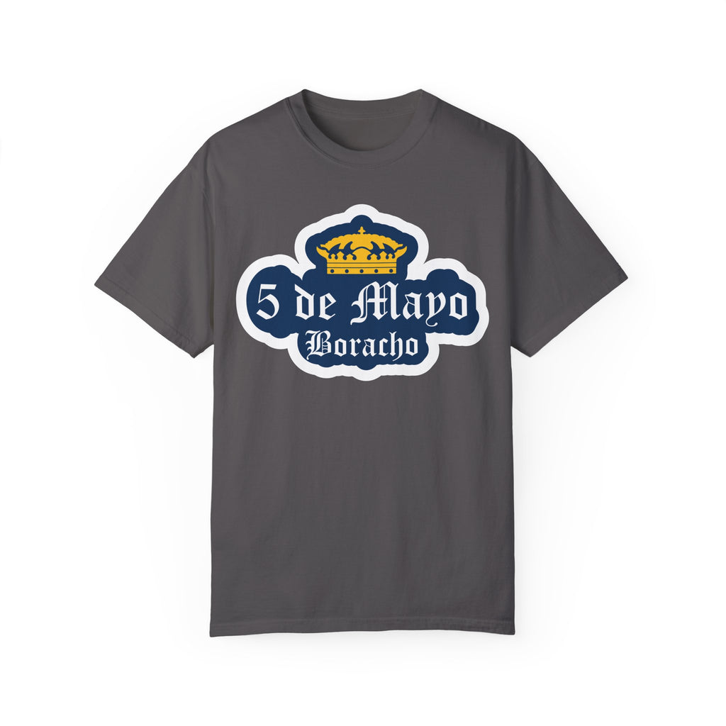 BraggerSwine Unisex Garment-Dyed T-Shirt - 5 De Boracho - Tee