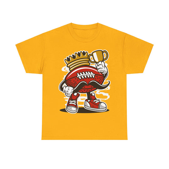 Football King Unisex Heavy Cotton Tee