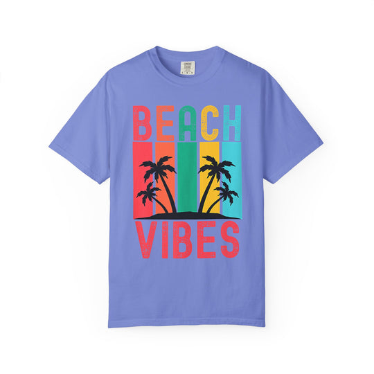 Beach Vibes T-Shirt — Retro Palm Tree Graphic Tee
