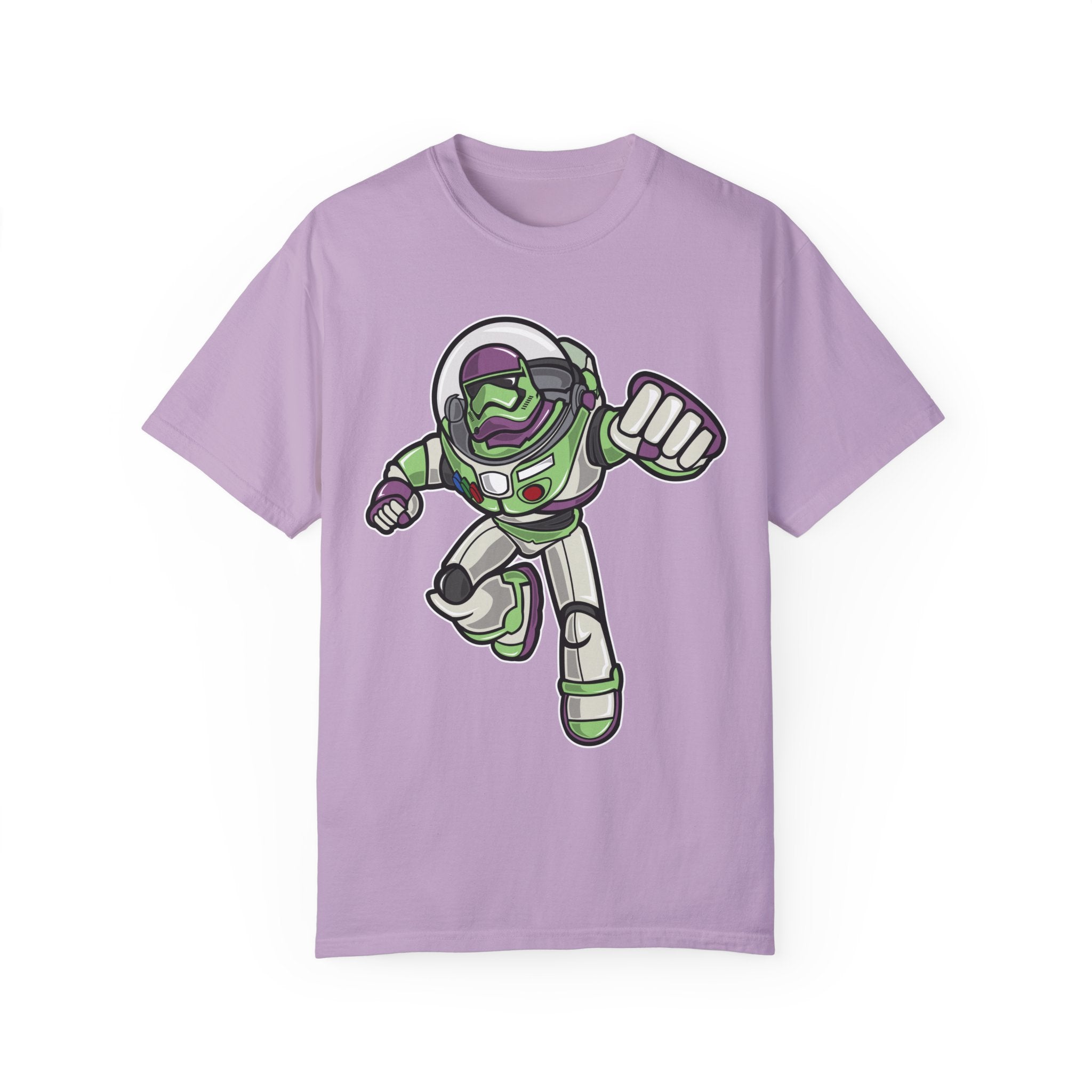 BraggerSwine Unisex Garment-Dyed T-Shirt - Buzz Storm Trooper