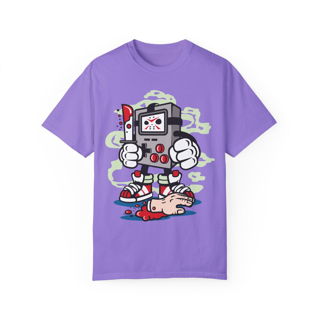 BraggerSwine Unisex Garment-Dyed T-Shirt - Gamer Serial Killer